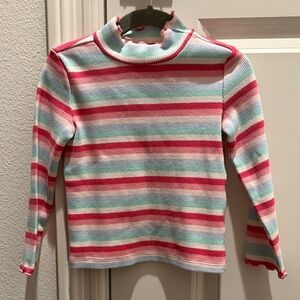 Janie and Jack Multicolor Striped Long Sleeve Tee